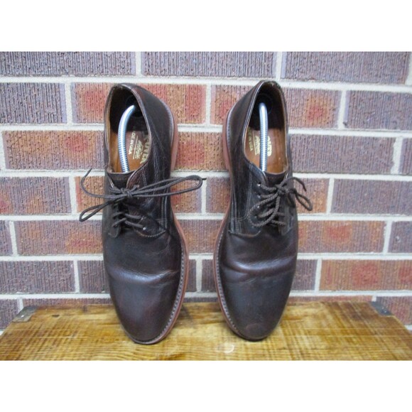 Walk-Over Dress Shoes Mens Brown Leather Derby Plain Toe Size 11.5 M USA main image 15